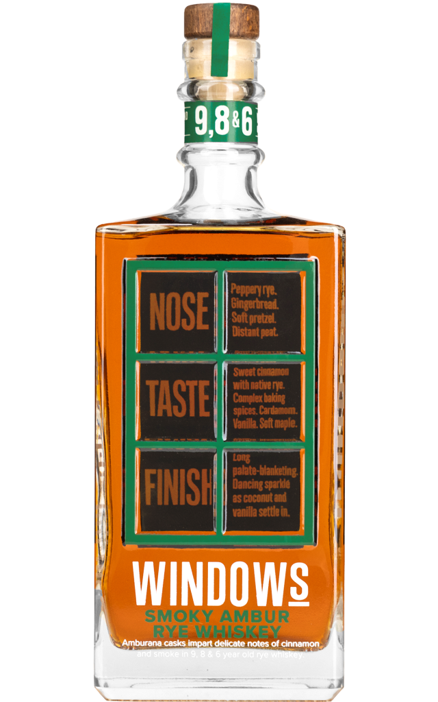 Smoky Ambur Rye Whiskey